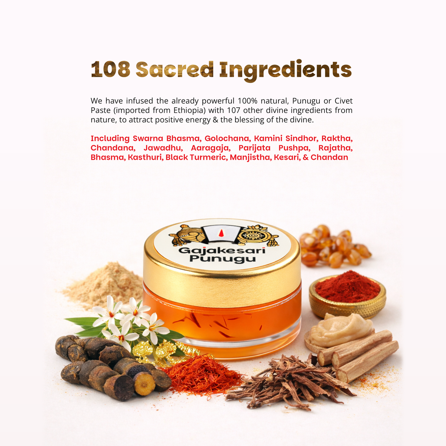 Gajakesari Punugu pure 2grms